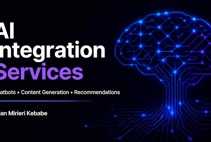 integrate ai chatbots, content generation, and recommendations